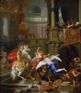 A Expulsão de Heliodoro do Templo, 1674 de Gerard de Lairesse