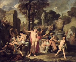 A festa de Baco, 1680