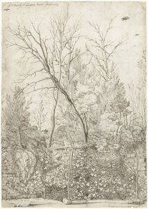 Jardim da Villa Madama, fora de Roma