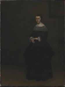 Retrato de uma senhora de Gerard ter Borch