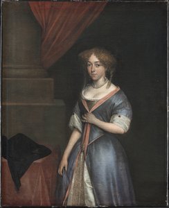 Retrato de uma senhora de Gerard ter Borch