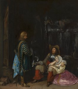 O mensageiro de Gerard ter Borch