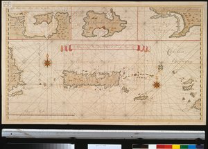 Contorno da ilha de São João de Porto Rico