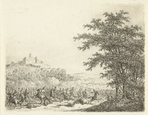 Luta equestre na fortaleza Königstein Encontro em Königstein