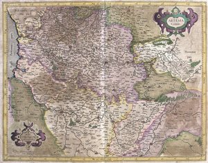 Artois, França (gravura de Gerardus Mercator