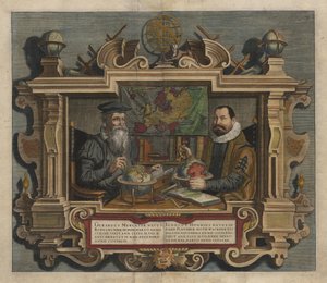 O Atlas ou Meditações Cosmográficas sobre a Criação do Mundo e a Figura do Islo. Iniciado em latim pelo muito erudito Gerard Mercator, completado por Jodocus Hondius de Gerardus Mercator