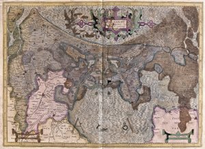 Holanda (gravura de Gerardus Mercator