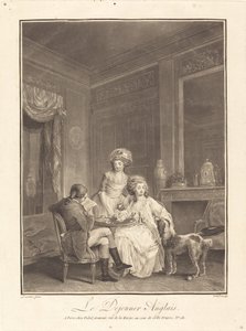 O almoço inglês de Geraud Vidal after Nicolas Lavreince