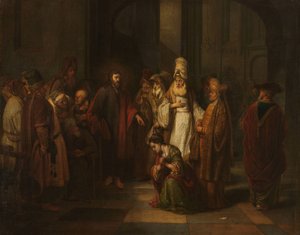 Cristo e a mulher em adultério