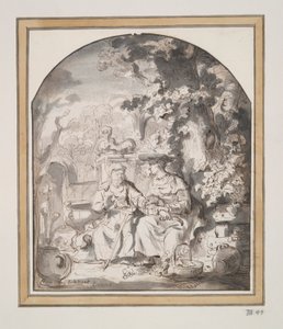 Vertumnus e Pomona de Gerbrand van den Eeckhout