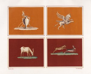 Figuras decorativas da Casa dos Epigramas, Regio V, Insula 1 de Geremia Discanno