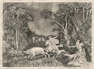 Caça ao Javali Antigo de Gerhard Janssen