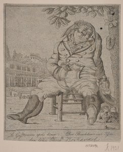 O Gastronomo depois do jantar de Gerhard Ludvig Lahde