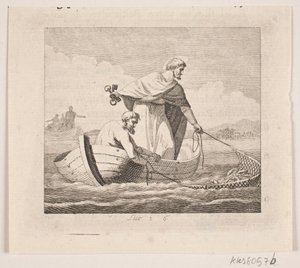 pesca de Pedro de Gerhard Ludvig Lahde