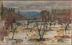 Início da primavera de Gerhard Munthe