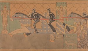 Desenho folclórico, 1895-1898.