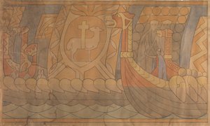 Desenho folclórico, 1895-1898.