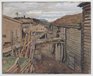 Vale de Gudbrand, casas antigas