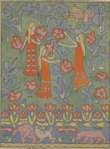 Três princesas de Gerhard Munthe