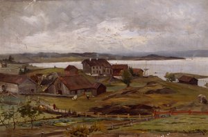 Imagem da praia de Gerhard Peter Frantz Vilhelm Munthe