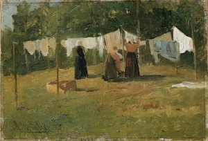 Secagem de roupas de Gerhard Peter Frantz Vilhelm Munthe