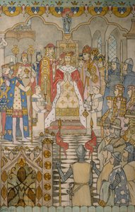 Coroação do Rei Haakons de Gerhard Peter Frantz Vilhelm Munthe