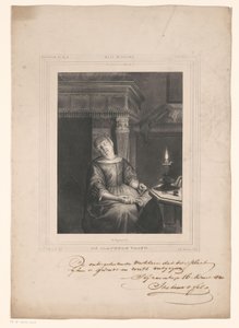 Dormir a mulher de Gerhardus Fredericus Eilbracht