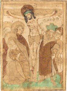 Cristo na Cruz de German 15th Century
