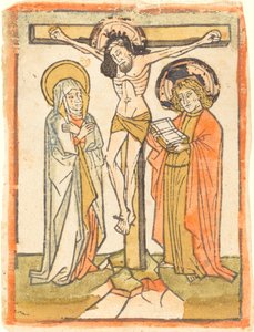 Cristo na Cruz de German 15th Century