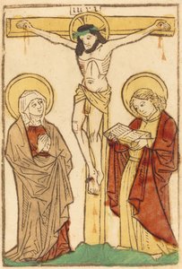 Cristo na Cruz de German 15th Century