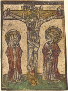 Cristo na Cruz de German 15th Century