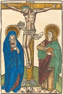 Cristo na Cruz de German 15th Century