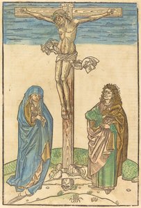 Crucificação de German 15th Century