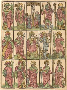 Quatorze Santos Auxiliares de German 15th Century