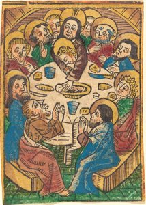 Última Ceia de German 15th Century