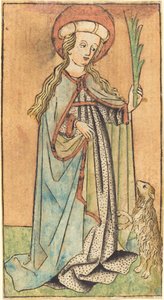Santa Inês de German 15th Century