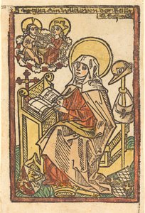 Santa Brígida de German 15th Century