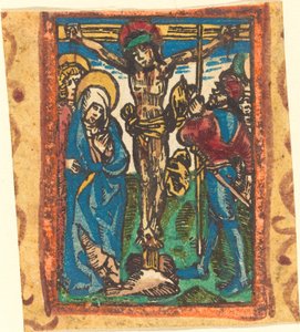 A Crucificação de German 15th Century