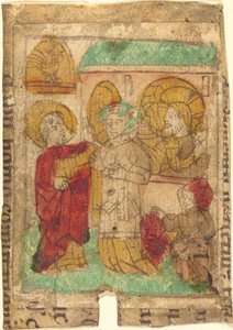 A negação de Pedro de German 15th Century