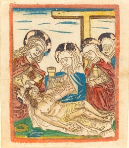 A Lamentação de German 15th Century