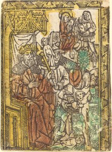 O Massacre dos Inocentes de German 15th Century