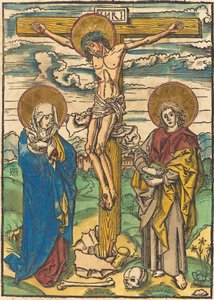 Cristo na Cruz de German 16th Century