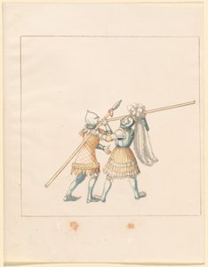Freydal, O Livro das Justas e Torneio do Imperador Maximiliano I: Combates a Pé (Jousts) (Volume III): Placa 150