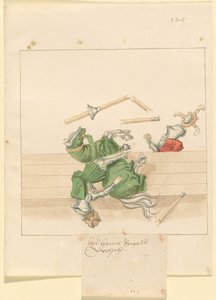 Justa da Paz Italiana de German 16th Century