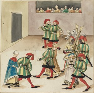 Mascarada de German 16th Century