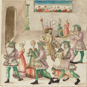 Mascarada de German 16th Century