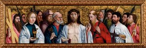 Cristo e os doze apóstolos, segunda metade do século XV