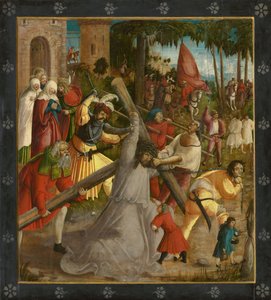 Cristo carregando a cruz, ca 1515. de German Master