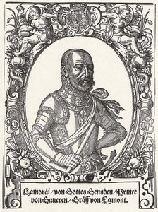 Retrato de Lamoral, conde de Egmont, príncipe de Gavere, segunda metade do século XVI.