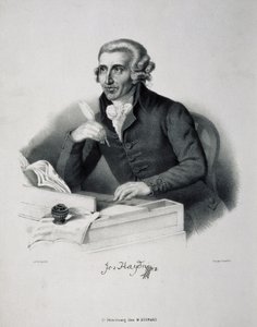 Retrato do compositor Joseph Haydn 1732-1809